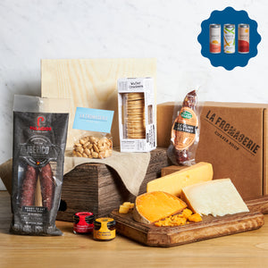 Cheesemonger Selection Gift Box (Wine pairing available for CA)