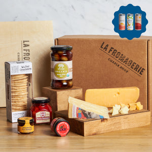Aged Gouda, Piave Vecchio & Mix Gift Box (Wine pairing available in CA)