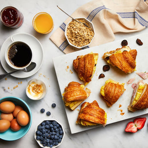 Le French Breakfast (Butter, Chocolate & Almond Croissant Assortment) Serve 10