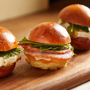 
            
                Load image into Gallery viewer, Gourmet sliders platter (48 hours in advance)
            
        